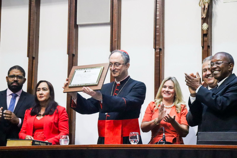 Cardeal do Sérgio da Rocha, ex arcebispo de Teresina.. - (Sara Gomes)