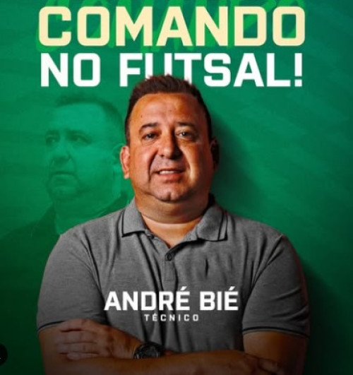Campeão de futsal com o Corinthians, André Bié é o novo técnico do Atlético-PI