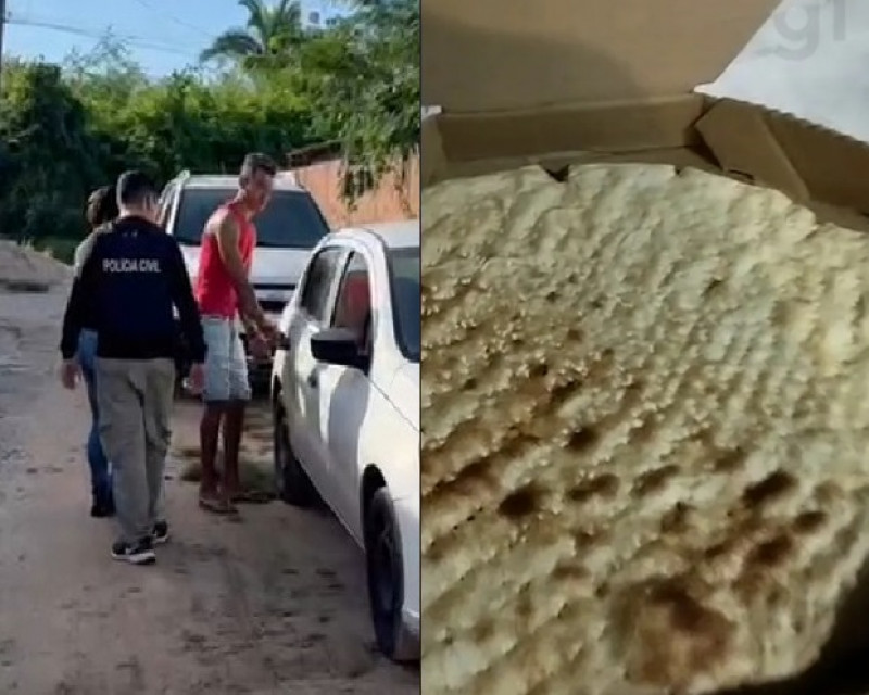 Homem que fez Pix falso para pizzaria é preso após se passar por vendedor de cimento em Teresina