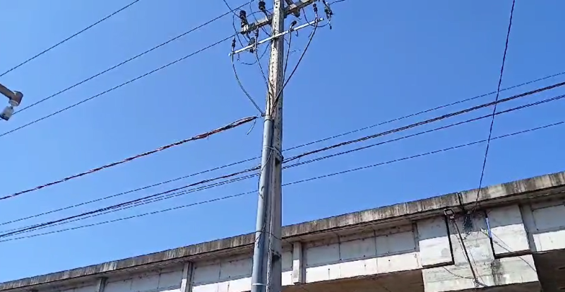 Homem morre eletrocutado ao tentar roubar fiação elétrica na Avenida Maranhão