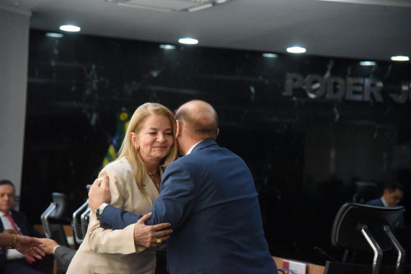 Maria Célia e Maria Luíza tomam posse no TJPI e defendem Justiça mais próxima da população - Assis Fernandes / O DIA