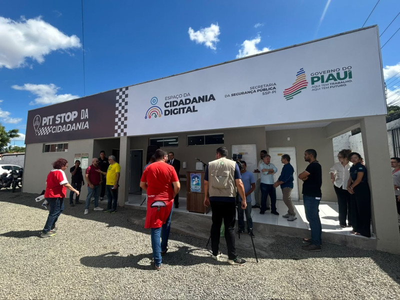 Motoristas e entregadores por aplicativo ganham primeiro ponto de apoio em Teresina - (Divulgação/SSP-PI)