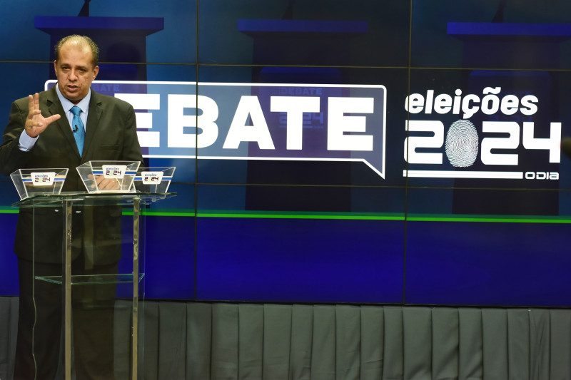 Fotos | Confira as imagens do debate da O DIA TV com os candidatos à prefeitura