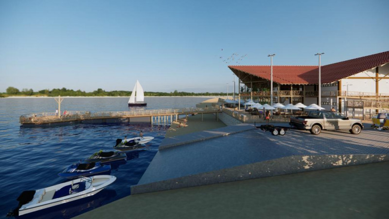 Revitalização da Lagoa do Portinho será entregue em 6 meses - (Divulgação/Governo do Estado)