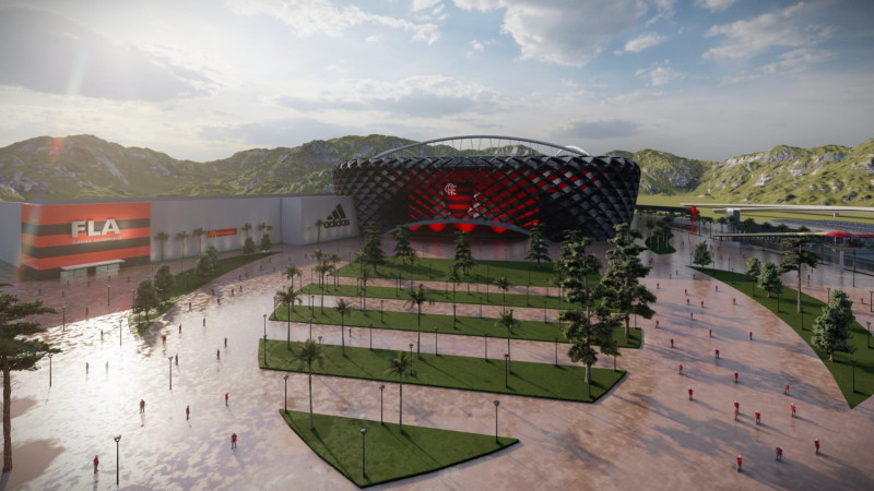 Estádio do Flamengo: conheça a estrutura projetada por arquiteto piauiense