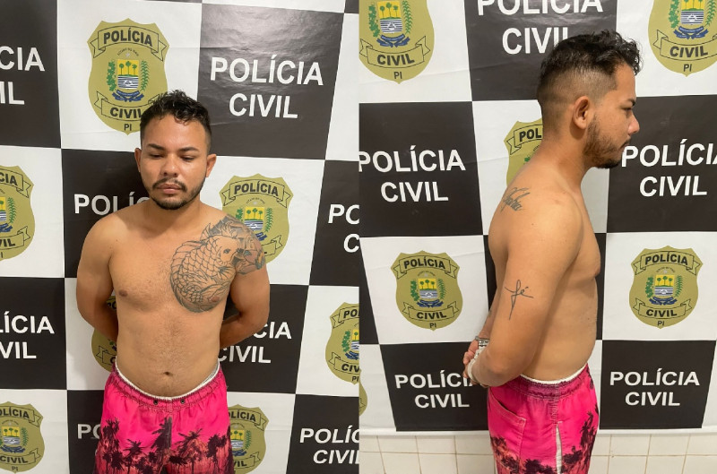 estuprador, Teresina, Micael Ferreira, estuprador preso - (Divulgação/Polícia Civil)