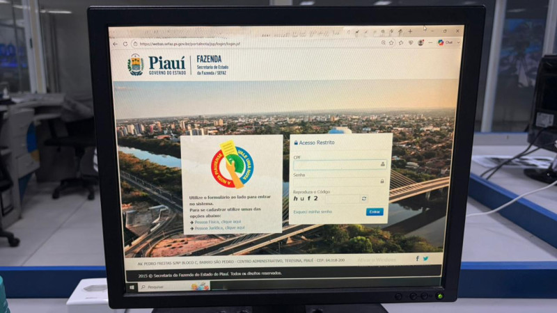 Consumidor deve acessar o sistema da Nota Piauiense - (Rebeca Negreiros/O Dia)