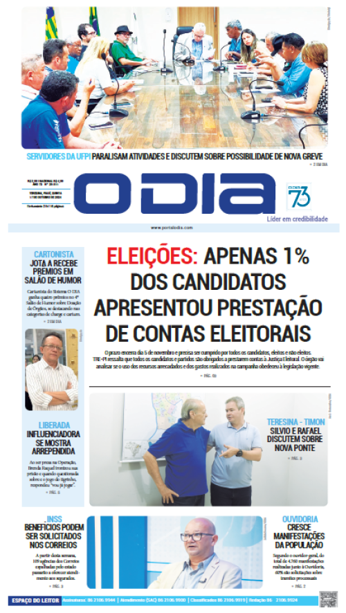 Confira os principais destaques do Jornal O Dia desta quinta-feira (17)