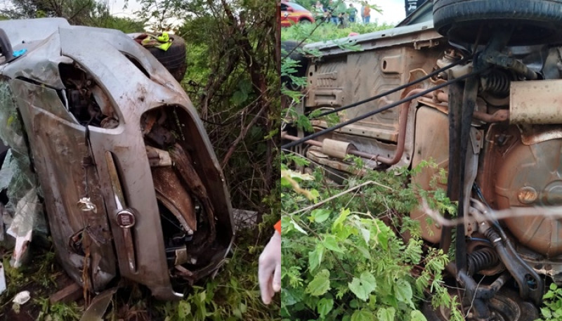 Estudante morre ao perder controle do carro e cair em ribanceira no interior do Piauí