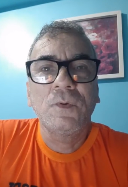 Omar Mario Albonoz, professor de Letras Espanhol na Uespi - (Reprodução/Instagram)