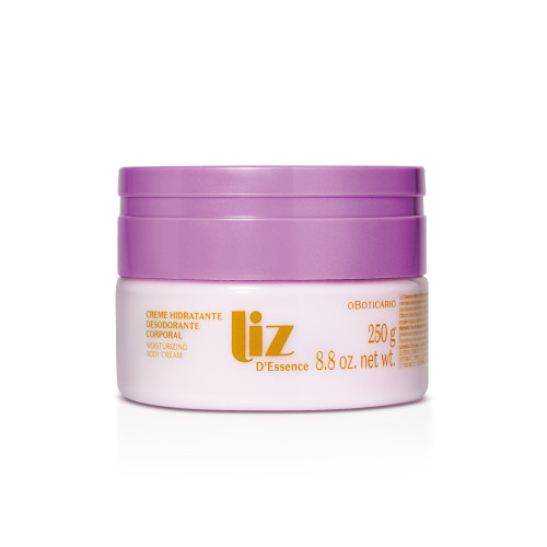 Creme Hidratante Desodorante Corporal Liz D’Essence 250g - (Divulgação)