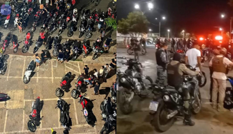 Operação contra ‘rolezinhos’ detém infratores e apreende mais de 50 motocicletas na zona Leste de Teresina
