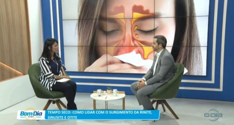 Renan Bessa, em entrevista para o Bom Dia News, da O Dia TV. - (Reprodução / O DIA TV)