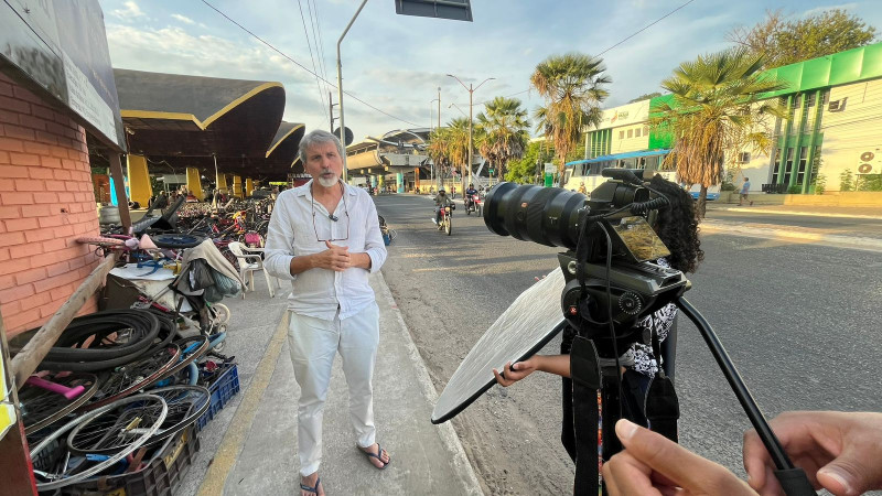 O arquiteto Júlio Medeiros foi um dos entrevistados e é um dos autores do projeto de cobertura do Troca-Troca - (Divulgação)