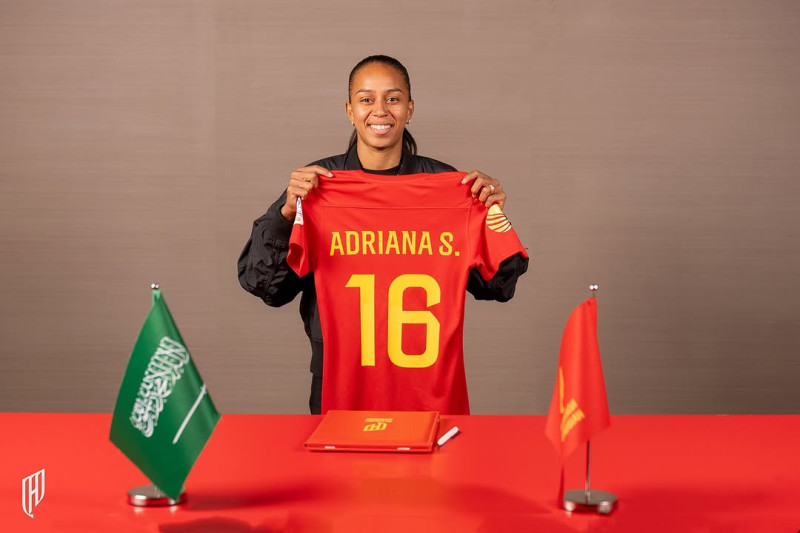 Piauiense Adriana Silva é contratada por R$ 2,9 milhões por equipe da Arábia Saudita