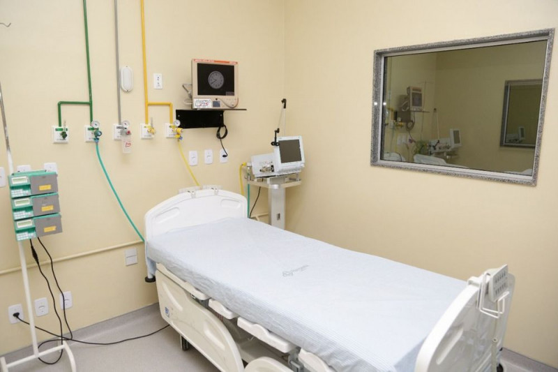 Em Teresina, foram reforçados os leitos hospitalares de retaguarda - (Divulgação/Sesapi)