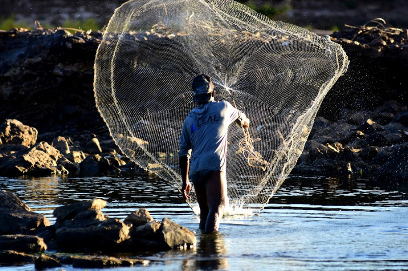 Pesca passa a ser proibida em trechos do Rio Parnaíba por conta da piracema