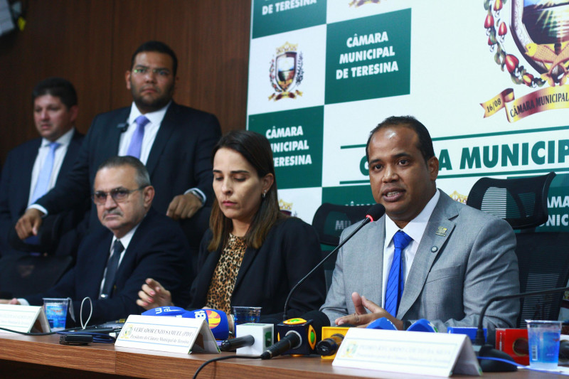 Vereador Enzo Samuel, presidente da Câmara Municipal de Teresina - (Divulgação/CMT)