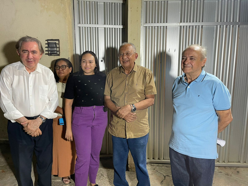 O encontro foi realizado na casa do prefeito Dr. Pessoa, na zona Sul de Teresina - (Divulgação)