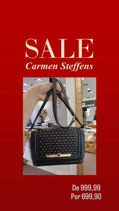 #Carmen Steffens Teresina - by Dennise Lima no Teresina Shopping - Aposte em itens clássicos com detalhes que se destacam! Aproveite nossa SALE com até 70% off. Disponível em nossas lojas físicas e online. Imperdível!!! - (Divulgação)