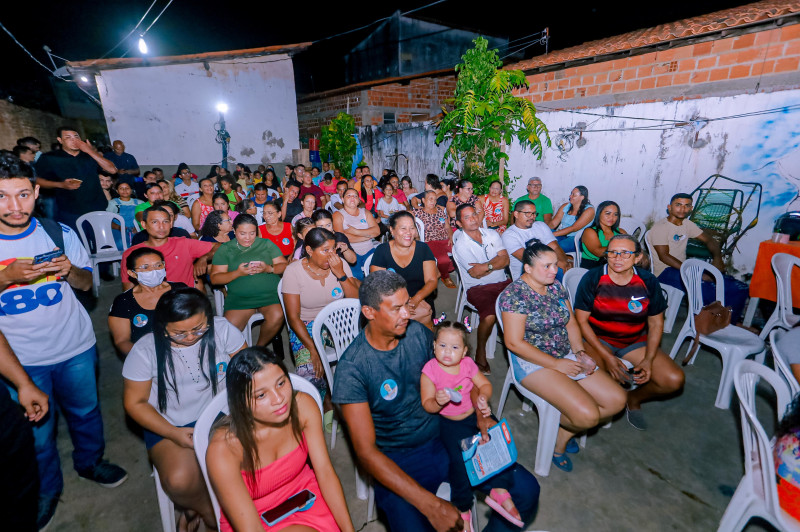 Lideranças participaram do evento realizado no bairro Monte Castelo. - ()