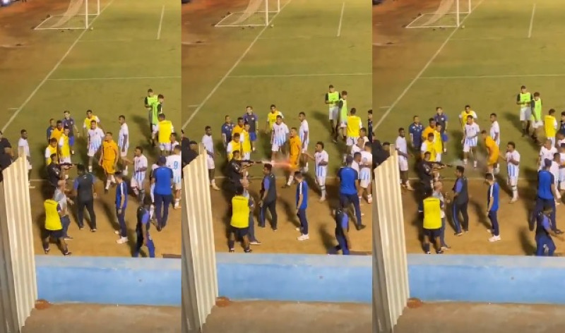 Vídeo: Grêmio Anápolis pede punição a PM que atirou em jogador em campo