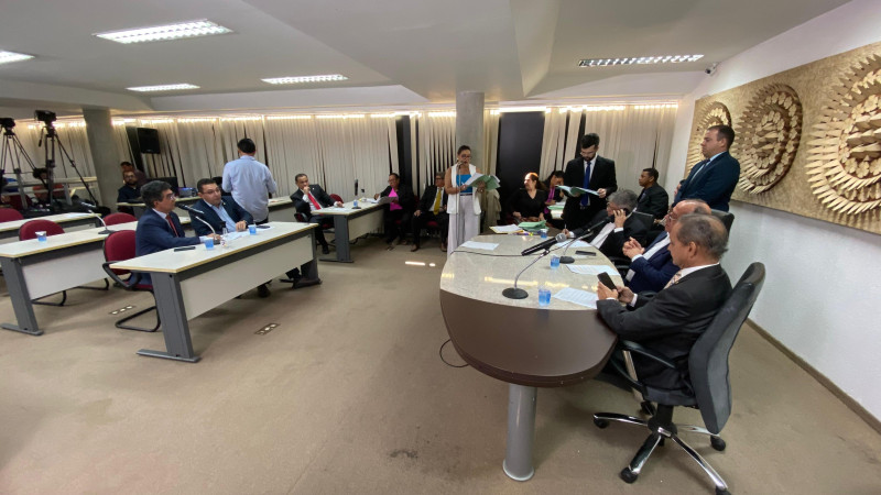 Reunião da Comissão de Constituição e Justiça - (Ascom Alepi)