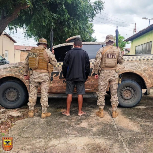 Homem é preso por incentivar caça ilegal de animais no interior do Piauí - (Divulgação/PMPI)