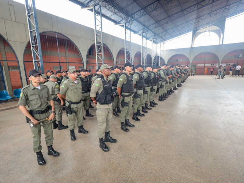 Polícia Militar deflagrou a Operação Boas Festas Seguras - (Divulgação/SSP-PI)