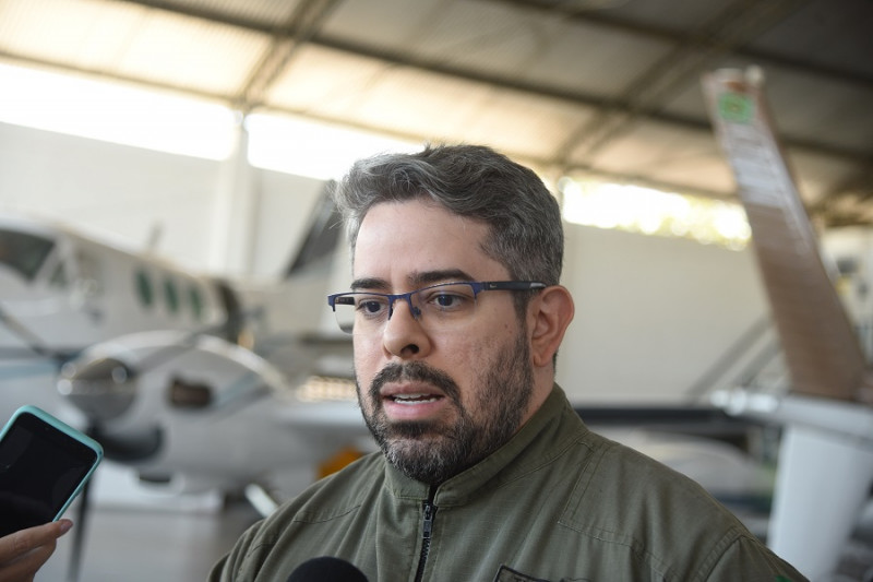 Thirso Muniz, médico do SAMU Aéreo - (Assis Fernandes/ODIA)