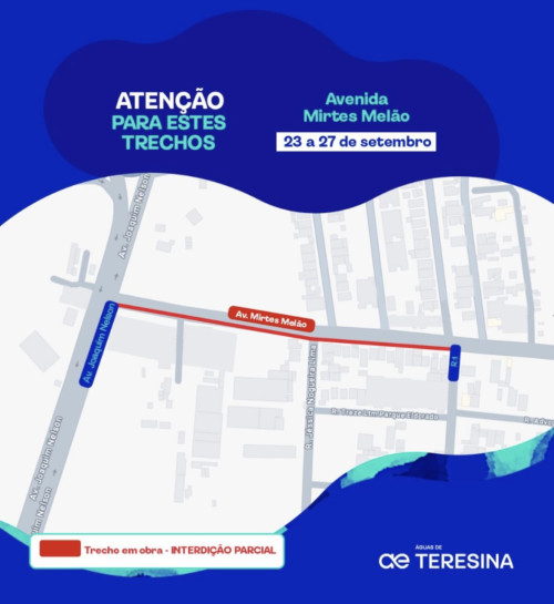 Trecho da Avenida Mirtes Melão - (Divulgação )