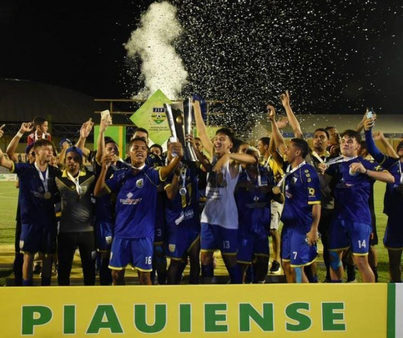 Tiradentes é campeão piauiense Sub-20. - (Reprodução / FFP)