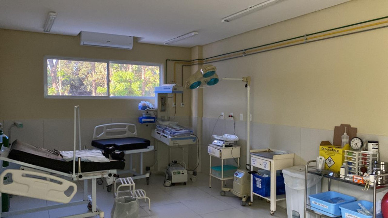 sala de parto normal do Hospital Dr. José da Rocha Furtado, em União - (Divulgação)