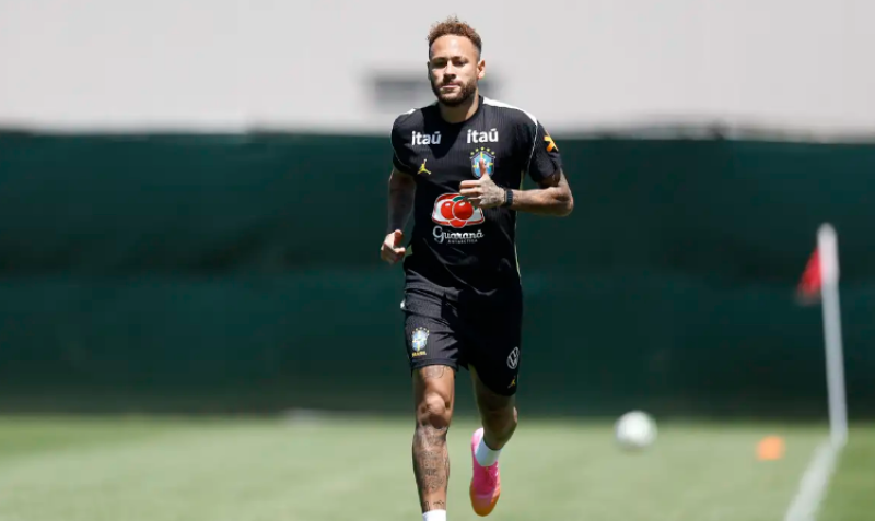 Neymar segue se recuperando de lesão e está fora da partida contra o Haiti