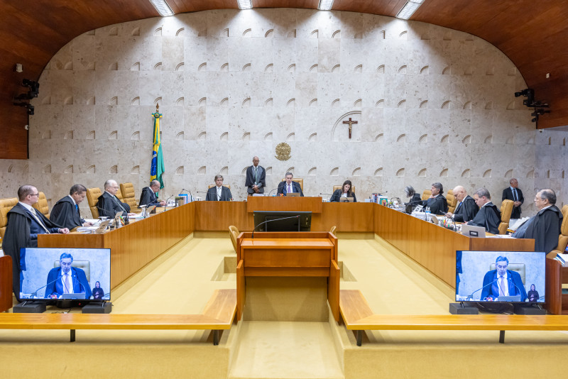 Sessão do Supremo Tribunal Federal - (Antônio Augusto/SCO/STF)