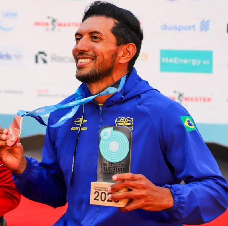 Piauiense Luís Carlos Cardoso é um dos primeiros brasileiros a conquistar vaga nos Jogos de Paris 2024