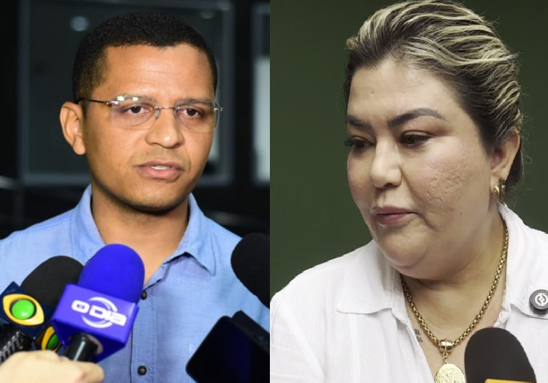 Procuradoria da Câmara de Teresina confirma impasse de Samantha Cavalca e Ismael Silva sobre gabinete