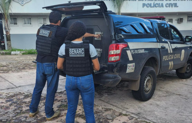 Teresinense que espancou e jogou água sanitária na companheira é preso no Maranhão
