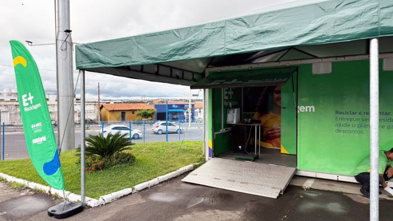 Equatorial Piauí reabre posto do programa E+ Reciclagem após reforma