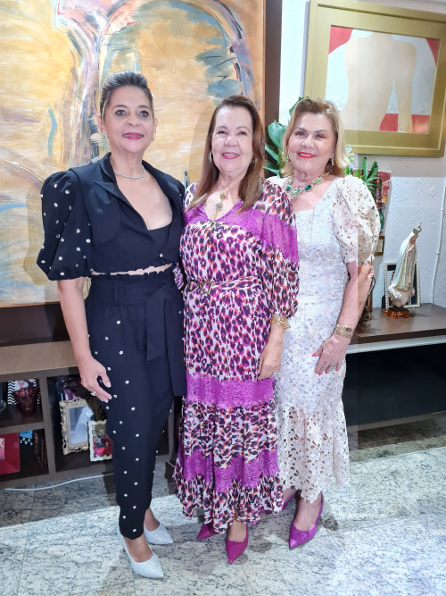 #Migas - Um click das queridas Vera Santos, Rosinha Rufino e Maria Elizabeth Veras em #tbt de evento badalado. Chics!!! - (Arquivo Pessoal)