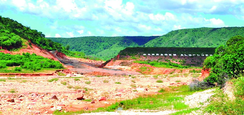 A Barragem de Algodões rompeu em 27 de maio de 2009 - (Reprodução)