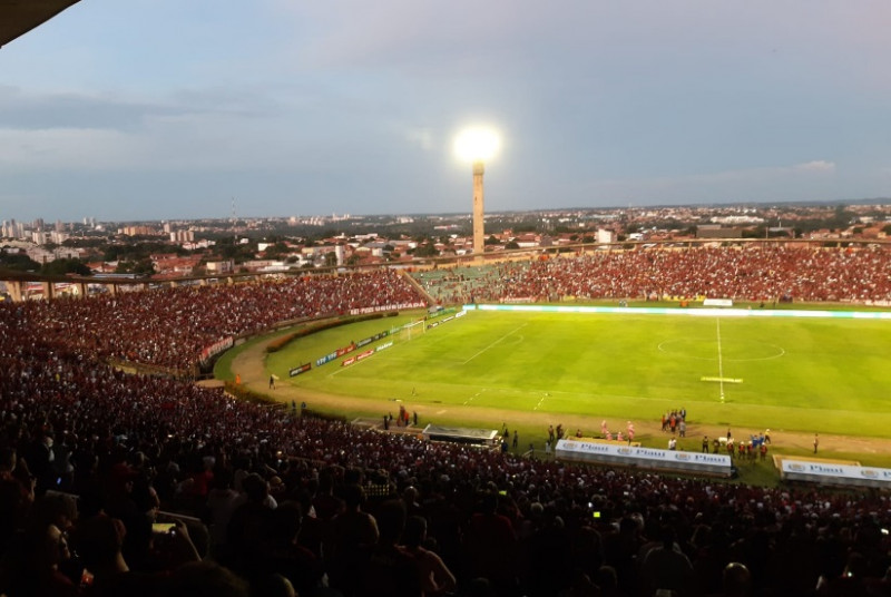 Altos x Flamengo contou com bom público. - (Arquivo / O DIA)