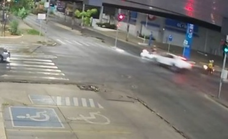 VÍDEO: veja o momento do acidente que matou mulher na zona leste de Teresina