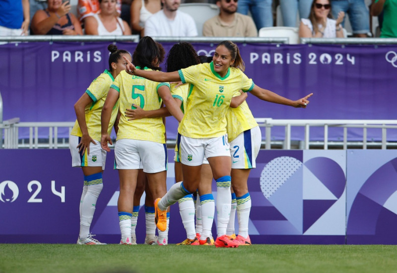 Brasil vence Nigéria na estreia da seleção feminina nos Jogos Olímpicos Paris 2024
