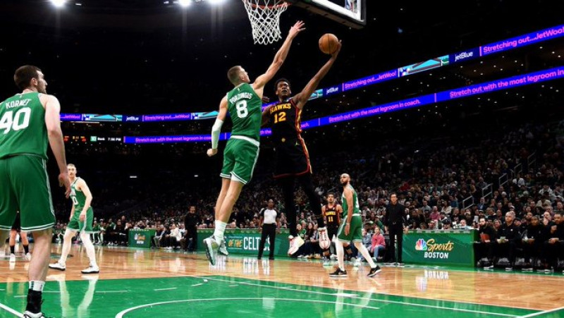 Celtics enfrentam Hawks em jogo pela temporada regular da NBA - (Reprodução/X)