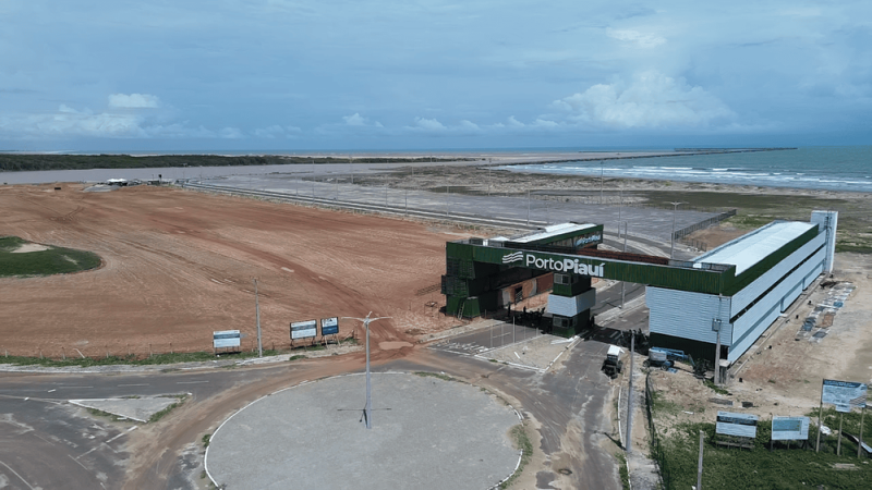 Sede do Porto Piauí - (Divulgação CCOM)