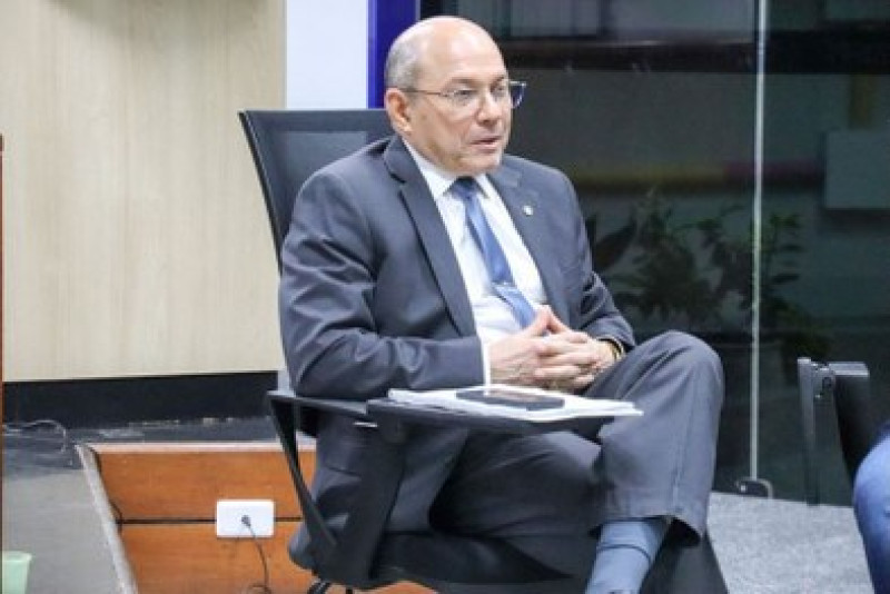 Presidente do Comitê de Segurança da Eleições, juiz Paulo Roberto de Araújo Barros. - (TRE-PI)
