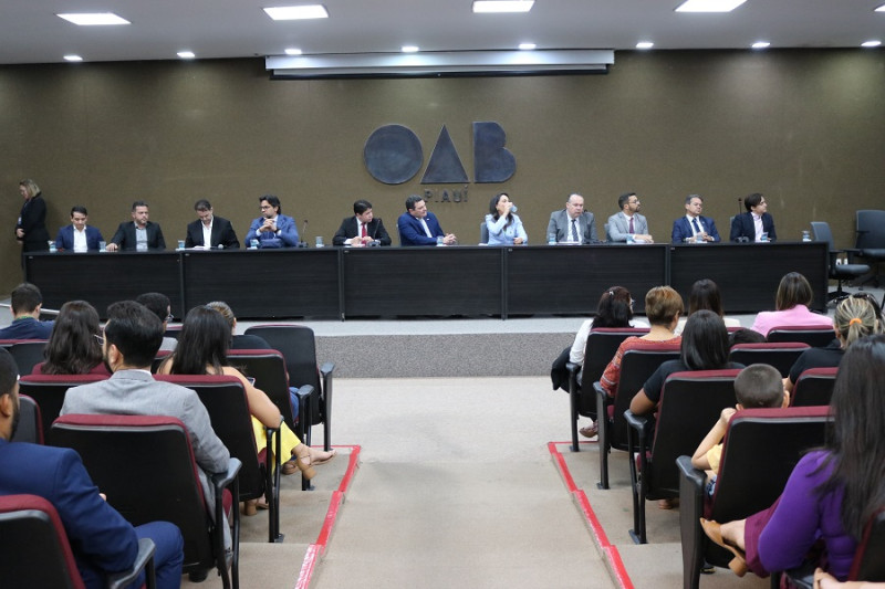 Audiência Pública na OAB Piauí - (Ascom / OAB Piauí)