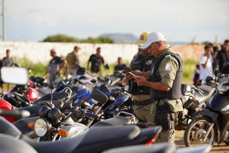 Operação da Polícia Civil combate a prática do "grau" em Campo Maior. - (Divulgação / SSP)