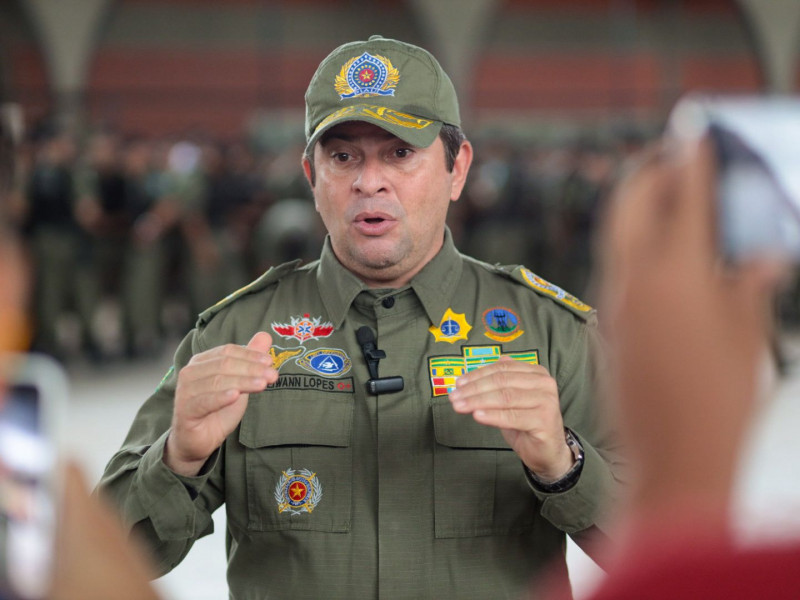 Coronel Scheiwann Lopes, comandante-geral da PM - (Divulgação/SSP-PI)